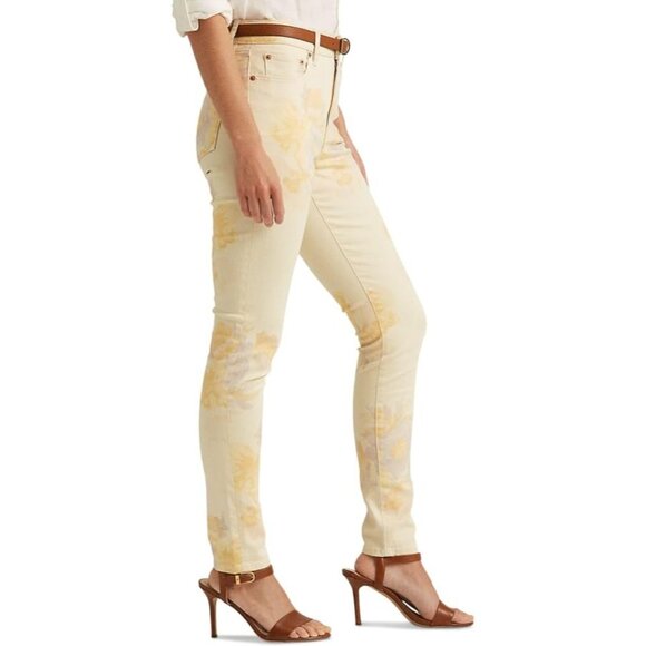 Lauren Ralph Lauren High-Rise Skinny Ankle Jeans Womens Size 4 - Picture 3 of 12